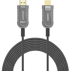 phoossno Gen 2 Certified 8K Fibre Optic HDMI 2.1 Cable Ultra High Speed HDMI Cable 48Gbps 25ft 7.5m HDR eARC HDCP2.2 2.3 Supports 4K 120Hz 8K60Hz Compatible with PS5 Xbox RTX3080/3090/LG C9/B9