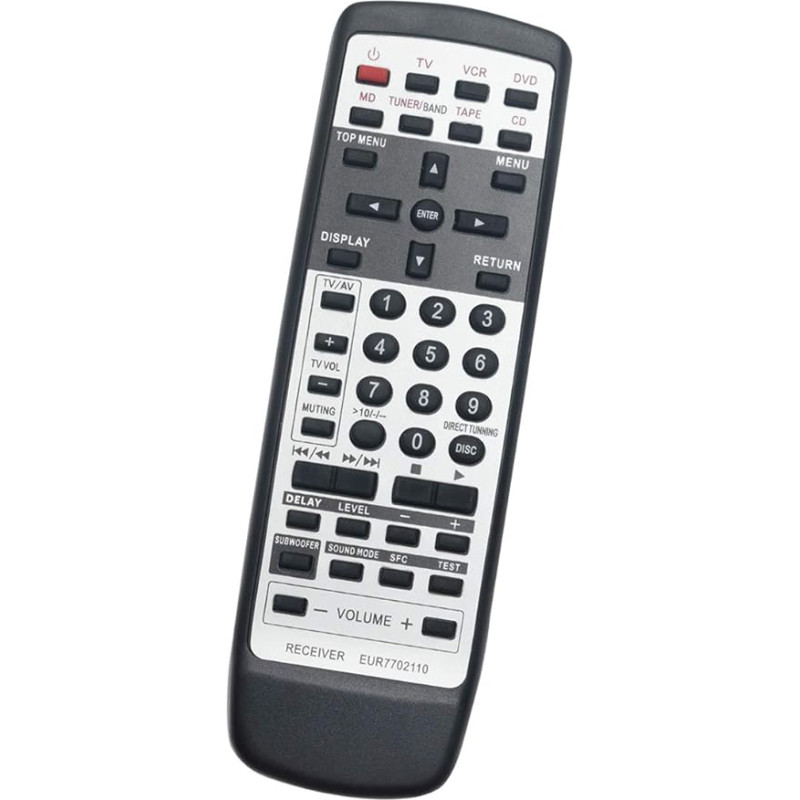 ALLIMITY EUR7702110 Remote Control Replacement for Panasonic HiFi System SA-HE9 SA-HE9EGS SAHE70ES SAHE9EGS SA-HE70E-S SC-HE7 SAHE9 SCHE7