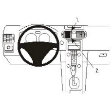 Brodit 853360 Proclip Mount for Volvo S 40/V 50 04-10