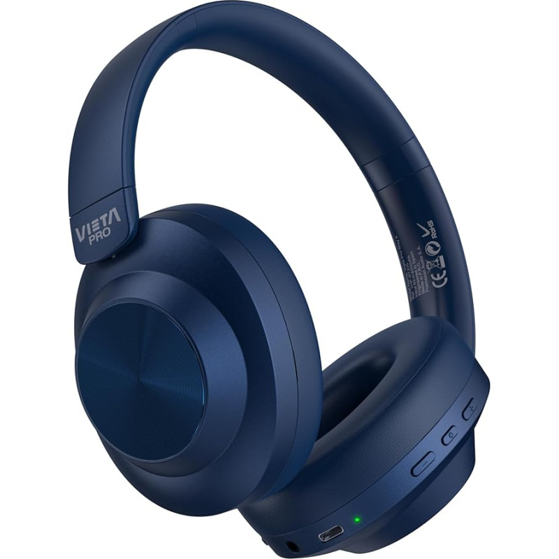 Vieta Pro Way 4 Headset, Bluetooth, AUX Input, Microphone Included, Gaming Mode, Dual Pairing and Battery up to 50 Hours