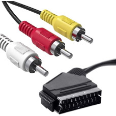 Scart to RCA Cable