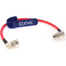 Eonvic 12G Neutrik BNC Coaxial HD SDI Surveillance Cable for 4K CCTV Signal Video Camera (50cm)