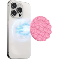 Magnetic Suction Cup Mobile Phone Case Holder, for Mirror, Glass, No Rough Surface, Silicone Magnetic Suction Cup Mobile Phone Holder Compatible with iPhone 16 15 14 13 12 Series, for TikTok Creators,