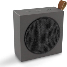 Metronic Xtra Color 477097 Portable Speaker Bluetooth 3 W with Powerful Bass, MicroSD MP3 Connection and 15 Hours Battery Life, Grey