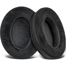 SOULWIT Replacement Ear Pads for Audio-Technica ATH M50X/M40X, HyperX Cloud/Flight/Stinger, SteelSeries Arctis 7/9X/Pro, Sony MDR 7506, Turtle Beach Stealth 420X/600 (Velour)