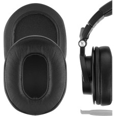 GEEKRIA Elite Sheepskin Replacement Ear Pads for Audio Technica ATH MSR7, MSR7NC, MSR7BK, MSR7GM, M50X, Ear Pads, Earpads Repalcement