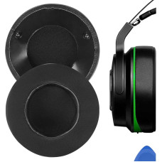 Geekria Sport Cooling Gel-Infused Replacement Ear Pads for Razer Thresher Ultimate, Thresher 7.1, Thresher Tournament Edition Headphones (Black)