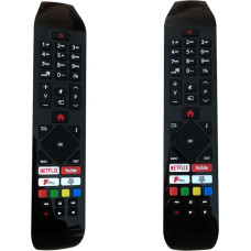 FOXRMT Hitachi Replacement Remote Control RC43141 for Hitachi Smart LED LCD TV with Prime Video Netflix Youtube Freeview Play Buttons, No Setup Required