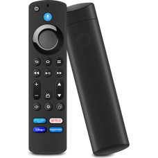 Ersatz Sprachfernbedienung (4th Gen), Fernbedienung für Smart TVs Stick 2nd Gen & 3rd Gen, Fit für Smart TVs Cube 2 Gen & 3 Gen, Fit für Smart TVs Stick 4K &Lite