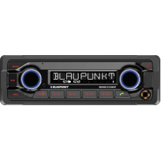 Blaupunkt Denver 212 DAB BT | 1-DIN, DAB+, Bluetooth Handsfree, 12 V, Heavy Duty Design, Short Installation Depth, Black