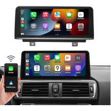 CARabc Wireless Carplay & Android Car, for 2012-2016 BMW 1.2 Series NBT System F20/F21/F22/F23, 10.25-Inch Linux Car Stereo Receiver with 1920 x 720 Touchscreen Car Radio Receiver