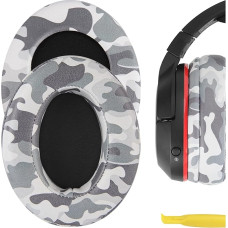 Geekria Replacement Ear Pads Compatible with Turtle Beach Stealth 600, 400, 500X, 700X, 420X, Ear Force XO SEVEN, XP500, PX5, PX4, X42 Gaming Headphone Ear Pads, Headset Ear Pads (Camo Protein