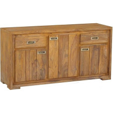 MASSIVMOEBEL24.DE Sheesham Solid Wood Furniture Oiled Sideboard Rosewood Furniture Solid Wood Nature Brown #857