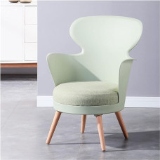 Moderner 83,8 cm hoher Einzel-Sofasessel - stilvolle faule Couch mit einzigartigem Rückendesign für Wohnzimmer und Schlafzimmer - kompakte und bequeme Freizeitmöbel