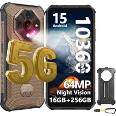 Ulefone Armor X16 Pro 5G lauko mobilusis telefonas 2025, 