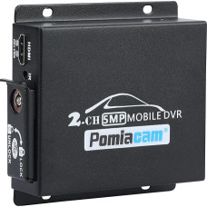 Mobilus automobilinis vaizdo registratorius Gamyklinis mini AHD TVI vaizdo registratorius automobiliui Sunkvežimiui Vaizdo įrašymo palaikymas 2CH Mini CVBS 8MP AHD TVI kamera/HDMI/su nuotolinio valdymo pultu