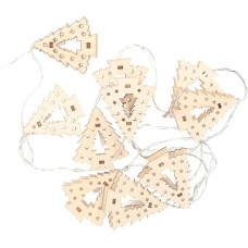 Levitantes LED-Holzbaum, 1,35 m, warmes Licht, ideal für Weihnachtsdekorationen und gemütliche Atmosphäre.