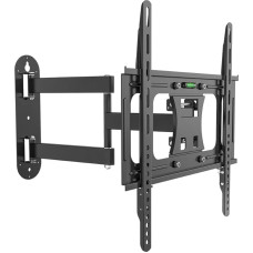 NOX XTREME PRODUCTS Lite Wall Flex - TV / Monitor Wall Mount Compatible with 23-55 inch Screens, Maximum Weight 30 kg, Position Adjustment, Black Colour