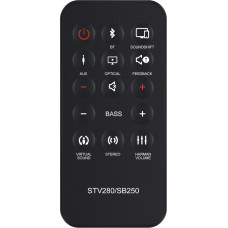 VINABTY Replacement Remote Control Compatible with JBL Cinema Soudbar SB250 STV280 Cinema Soudbase 2.2 Sound Bar