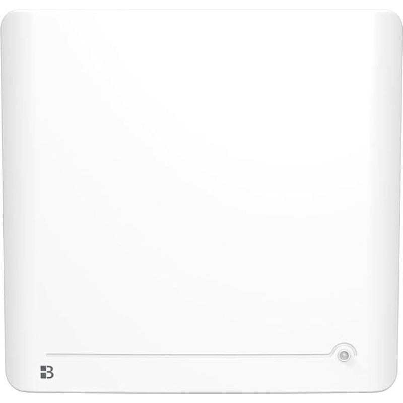 BESTHERM Elektroheizung mit trockener Trägheit, Keramik, 1000 W, Plug & Play, mit Bewegungsmelder Bestherm DIANE, horizontalus, weiß