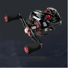 Wjnvvfioo Angelrolle Serie 8 kg Max Drag Professional 6,3 1 Übersetzung Baitcast-Rad Fshing Casting Rolle CR04 Rechtshänder