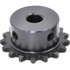 UZAMIRLEX Rollenketten-Ritzel, 1 Stück Kettenantriebsrad 04C 9-40 Zähne 45 Stahl 5-20mm Bohrung(12 dantų, 16mm)