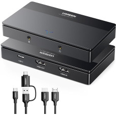 UGREEN 4K Video Capture Card, HDMI to USB 3.0 Type C Video Grabber 1080P 60fps for Gaming Live Streaming Video Recorder, Compatible with Switch PS5 Xbox iPad DSLR MacBook Laptop PC Phone Mac Mini 4