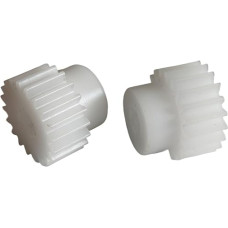 GTPBAO 2 POM cilindrinės pavaros 0,5 modulio 40 dantų plastikinė cilindrinė pavara su lygiu 0,5 m 40 dantų tiesių dantų krumpliaračio vairavimo įranga (8 mm skylė)