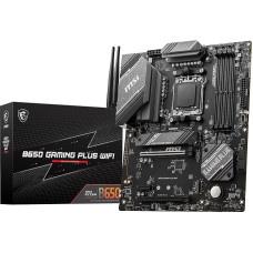 MSI B650 Gaming Plus WiFi Gaming pagrindinė plokštė (AMD AM5, ATX, DDR5, PCIe 4.0, M.2, SATA 6 Gb/s, USB 3.2 Gen 2, HDMI/DP, 