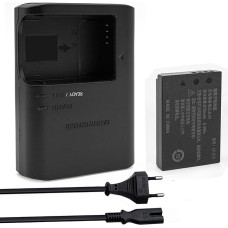 YUEFANSEN LP-E12 akumuliatoriaus paketas ir LC-E12 LC-E12E akumuliatoriaus įkroviklis, suderinami su 