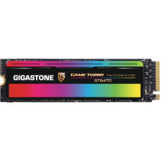Gigastone GT6470 SSD 4TB PCIe 4.0x4 NVMe M.2 2280 Game Turbo Gen4 PCIe vidiniai kietojo kūno diskai 7000MB/s saugykla kompiuteriams Nešiojamasis kompiuteris PS5 Žaidimams 3D NAND SLC talpykla Didelio greičio našumas