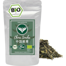 Azafran Organic China Sencha Green Tea Loose Cut, Original Chinese Green Tea, China Green Tea 250g