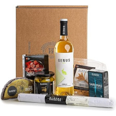 OLMEDA ORÍGENES Olmeda Super Gourmet Gifts for Gourmets - Assortment of Wines, Cured Meats, Tapas, Preserves, Snacks and Sweets (Spanish Products)