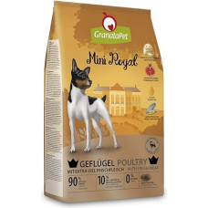 GranataPet Mini Royal Poultry, Dry Food for Dogs, Dog Food without Grain & No Added Sugar, Complete Food for Adult Dogs, 1 kg