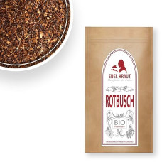 EDEL KRAUT Premium Rooibos Tea Organic 250 g - Roibusch Cut - Rotbusch Kba - Free From Additives - Loose Quality