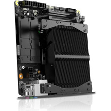 MINIS FORUM BD795i SE pagrindinė plokštė, Mini ITX pagrindinė plokštė AMD Ryzen 9 7945HX 16C/24T, iki 5,4 GHz, PCIe 5.0 x16 lizdas, dvigubas PCIe4.0 M.2, DDR5, HDMI/DP/USB-C, 2,5G RJ45, USB 3.2