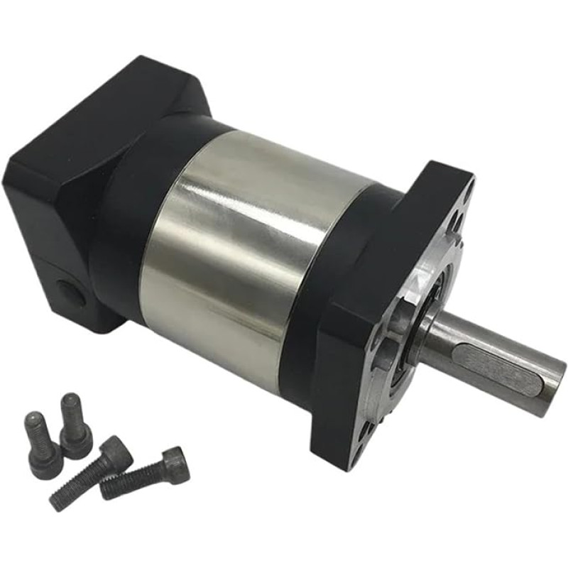 LNKNVDZZMK Planetinė pavarų dėžė 7 Arcmin Santykis 3: 1-100: 1 Reduktorius Žingsnis žemyn reduktorius Nema34 86mm Stepper 750W 80 90mm Servo variklis (19mm įėjimas, santykis 35 į 1)