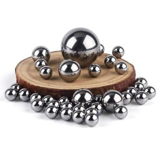 Präzisionskugeln aus Edelstahl,Lagerkugeln, 20 Stück Schraubstahlkugeln, hochpräzise Stahlkugeln, Lagerstahlkugeln, 5-7 mm(7.0mm)