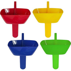 4 Stücke Kinder EIS Am Stiel, Anti-Dripping-Hände Und Anti-Dripping, Bequem Zu Halten, Mehrere Farben, Wiederverwendbares, Kreatives EIS Am Stiel.