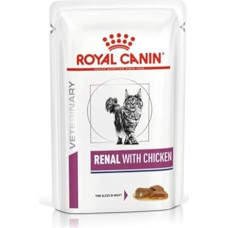 Royal Canin Renal Feline Chicken, 1 pakuotė (1,02 kg)(85 g (12 pakuočių))