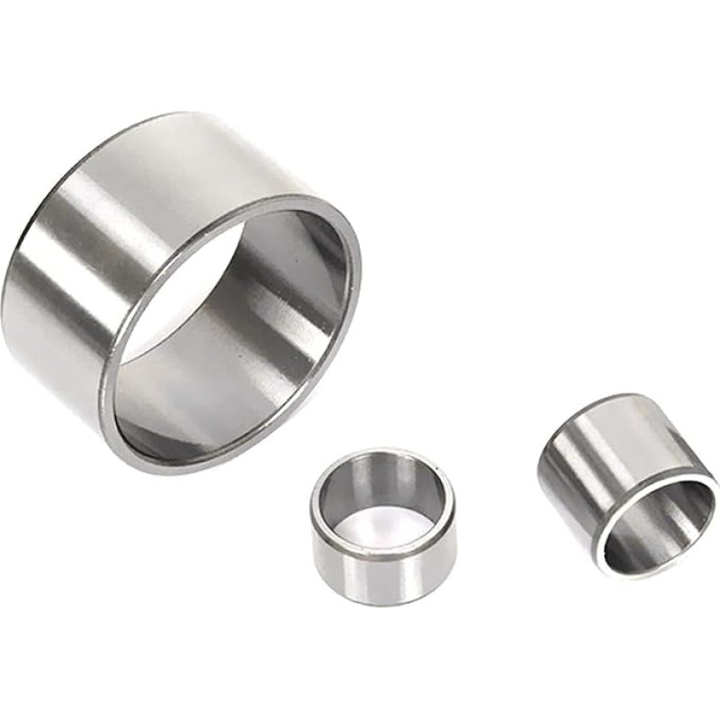 ZONSHJDKR Gleitlager 10 Stück Stahl-Lagerwellenhülsenbuchsen, Innendurchmesser 6 mm, Außendurchmesser 9 mm, Länge 16 mm, Lagervorrichtungsbuchsen, Achshülsenring, 6 x 9 x 16 mm(6x8x10mm)