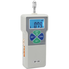 SF-50 nešiojamasis slėgio ir tempimo testeris Skaitmeninis jėgos matuoklis 50N/5kg/11lb Tikslus apdorojimas