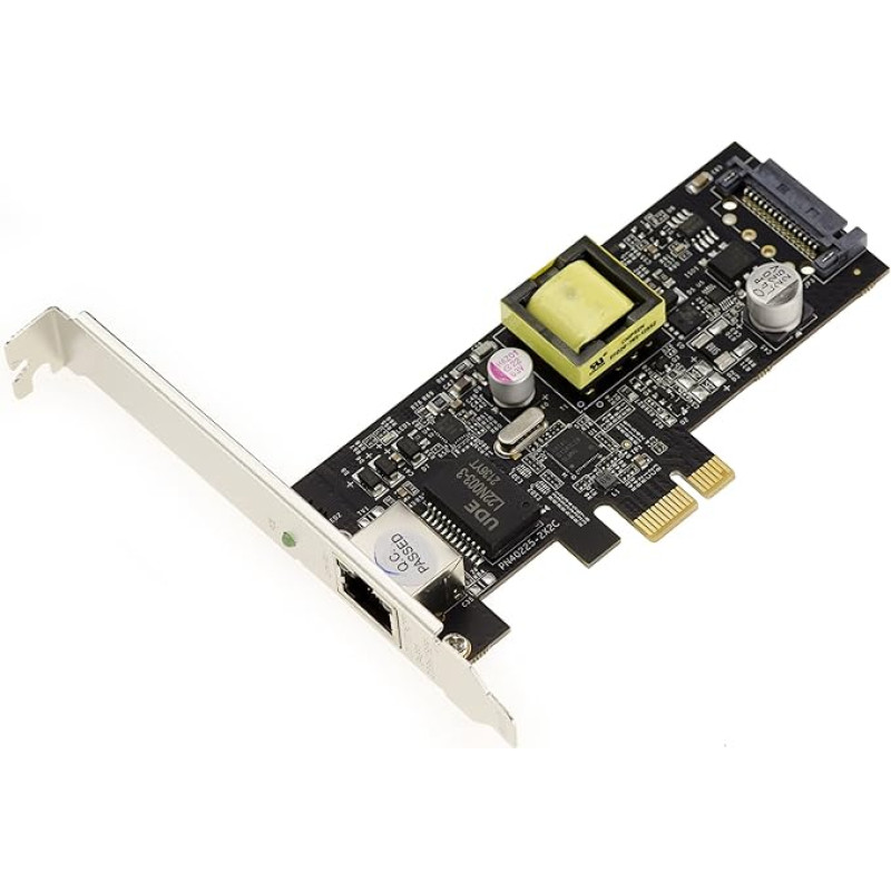 KALEA-INFORMATIQUE PCIe 2.5 Gigabit PoE Power Over Ethernet 10 100 1000 1G 2.5G kortelė Maitinimas 25W mikroschemų rinkinys Intel I225-V
