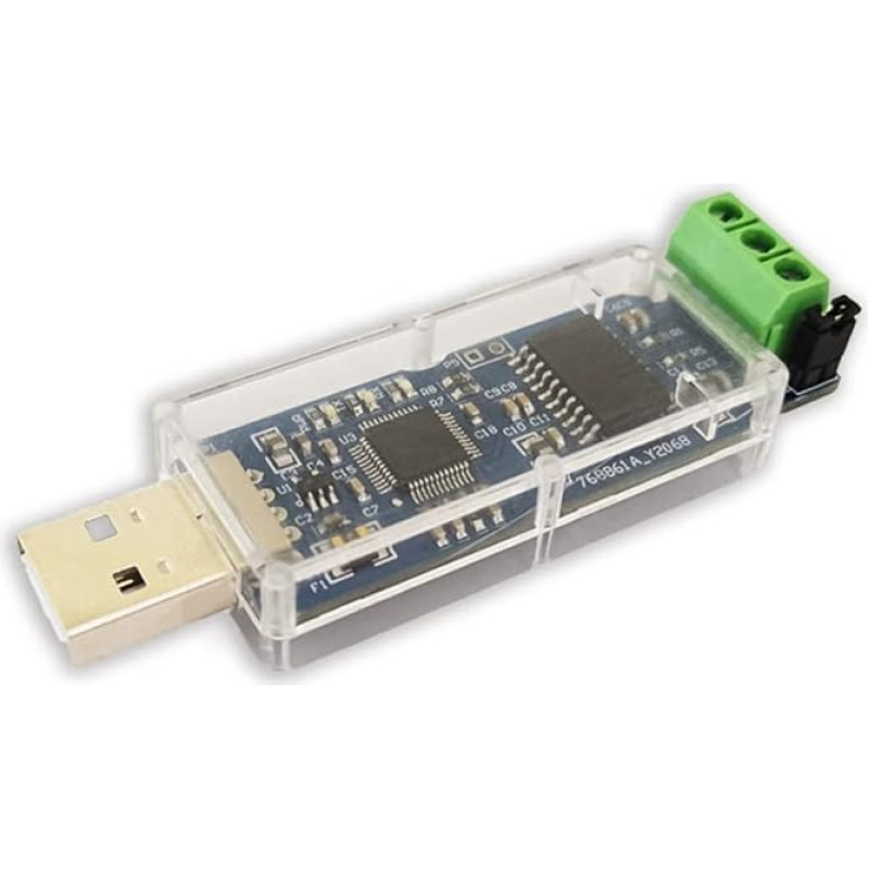 Bortivier CANable USB konverterio modulis CAN Canbus derintuvas analizatoriaus adapteris Candlelight ADM3053 Izoliuota versija CANABLE PRO