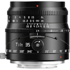 TTartisan 35 mm F1.4 Tilt Lens APS-C for Fiji Film, Large Aperture and Manual Focus, Compatible with Fuji X-Mount Camera X-A1.X-A10.X-A2.X-A3.X-A5.X-A7;X-M1;X-H1.X-H2