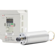 300 W wassergekühlter Spindelmotor ER8 60000 U/min Keramiklager 1000 Hz und 1,5 kW VFD-Wechselrichter
