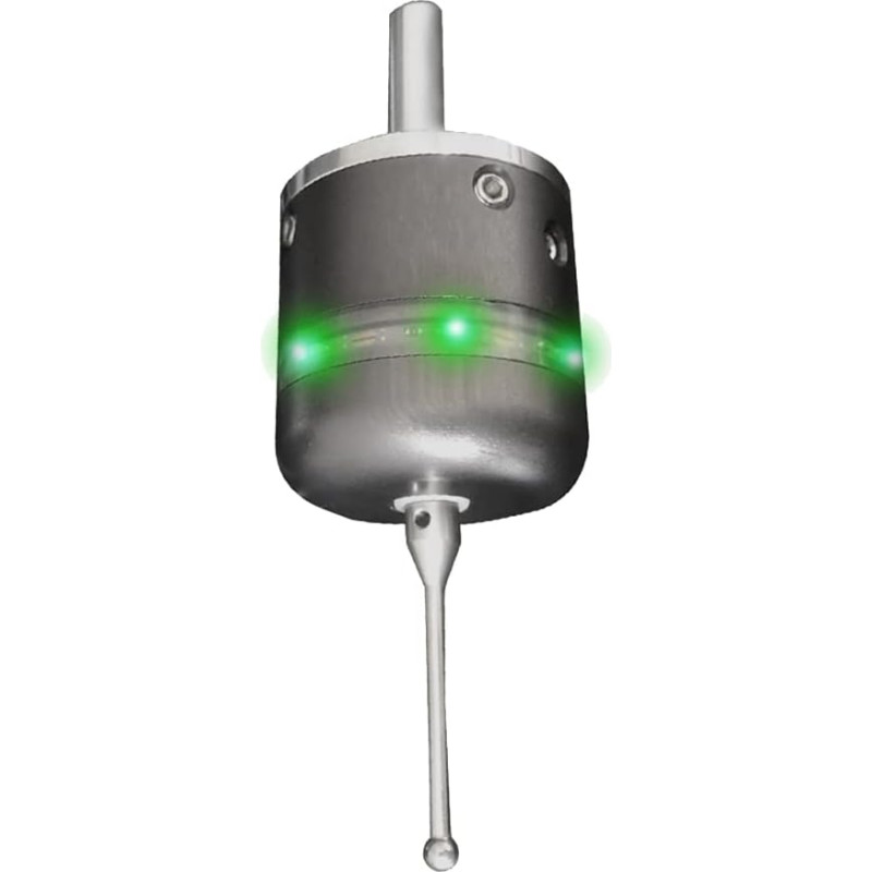 Pitxsgsia V5 V6 CNC 40 mm 3D-Touch-Sonde Kantenfinder zum Finden der Mitte Desktop CNC-Sonde Formach3 und Grbl grau-grünes Licht