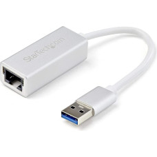 StarTech USB 3.0 to Gigabit Network Adapter - Silver