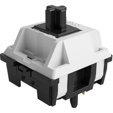 Akko V3 Pro Piano Keyboard Switch, Linear Switch, with Dustproof Shaft for Mechanical Keyboard, 5 Pins 45gf, SMD RGB LED Slot, for MX Game Keyboard/DIY Kit (Pack of 45, Piano)