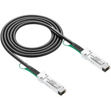 40G QSFP+ DAC Cable, 40GBASE-CR4 Passive Direct Attach Copper Twinax QSFP Cable for Mellanox MC2206130-001, 1 Metre (3.3 ft)